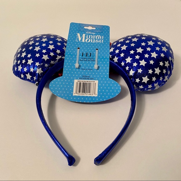 Disney Minnie Mouse Ears Americana Headband - Picture 4 of 11